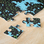Oak-boompuzzel (kleur/moeilijk) legpuzzel (Zijkant)