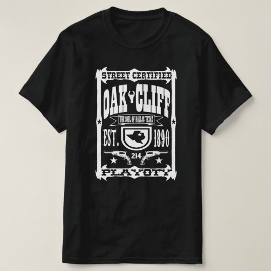 Oak Cliff. T-shirt (Design voorkant)