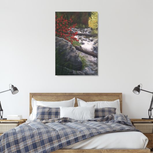 Oak Creek Canvas Afdruk (Insitu (Slaapkamer))