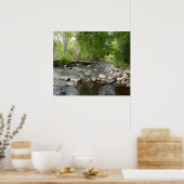 Oak Creek en Mallard Ducks Natuur Fotografie Poster (Keuken)