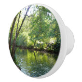 Oak Creek I in Sedona Arizona Natuur Fotografie Keramische Knop (Rechts)