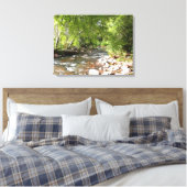 Oak Creek II in Sedona Arizona Natuur Fotografie Canvas Afdruk (Insitu (Slaapkamer))