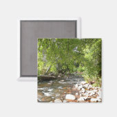 Oak Creek II in Sedona Arizona Natuur Fotografie Magneet (Voorkant / Achterkant)