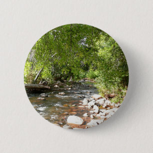 Oak Creek II in Sedona Arizona Natuur Fotografie Ronde Button 5,7 Cm