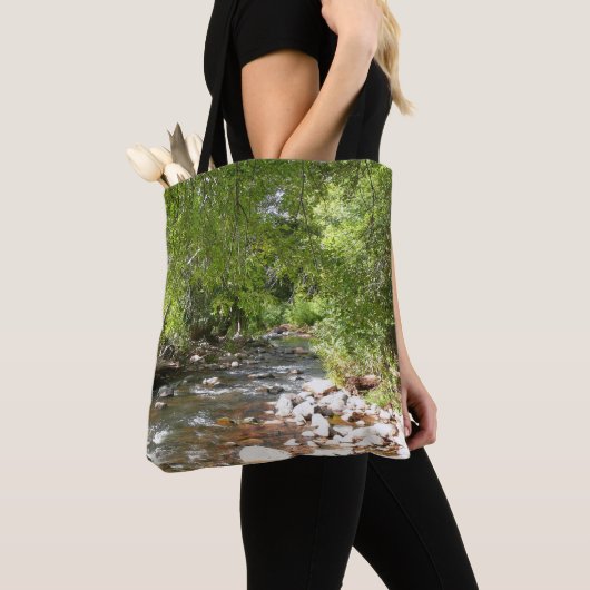 Oak Creek II in Sedona Arizona Natuur Fotografie Tote Bag (Dichtbij)
