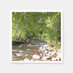 Oak Creek II in Sedona Arizona Natuurfotografie Servetten