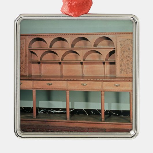 Oak Dresser Metalen Ornament (Voorkant)