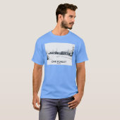 Oak Forest Illinois Oversized 1 T-shirt (Voorkant volledig)