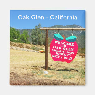 Oak Glen/California Magnet! Magneet
