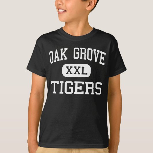 Oak Grove - Tigers - High-Oak Grove Louisiana T-shirt (Voorkant)