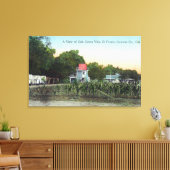 Oak Grove Villa SceneEl Verano, CA Canvas Afdruk (Insitu (Woonkamer))