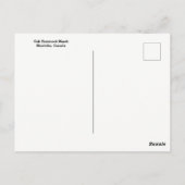 Oak Hammock Marsh Briefkaart (Achterkant)