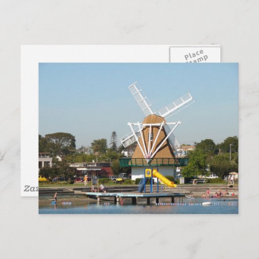 Oak Harbour City Beach Briefkaart (Voorkant / Achterkant)