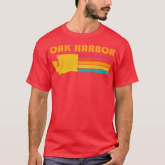 Oak Harbour Washington  Verdrietig Souvenir T-shirt