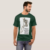 Oak Island Curse Tshirt Skeleton Funny Waiting (Voorkant volledig)