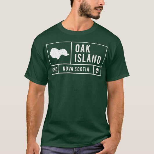 Oak Island en Treasure Gift T-shirt (Voorkant)