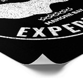 Oak Island Expeditie Treasure Hunt Retro Mysterie Poster (Hoek)