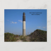 Oak Island Lighthouse, North Carolina Briefkaart (Voorkant)