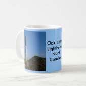 Oak Island Lighthouse, North Carolina Koffiemok (Voorkant links)