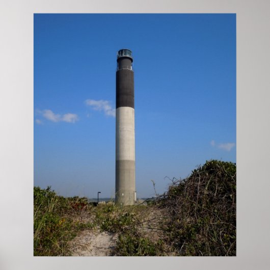 Oak Island Lighthouse, North Carolina Poster (Voorkant)
