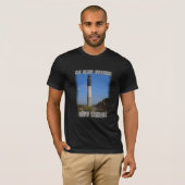 Oak Island Lighthouse, North Carolina T-shirt (Voorkant volledig)