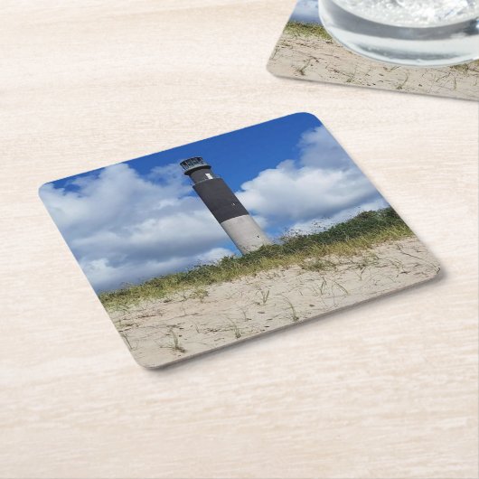 Oak Island LIghthouse Onderzetter (Schuin)