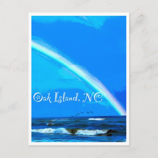 OAK ISLAND, NC Ansichtkaarten Briefkaart (Voorkant)