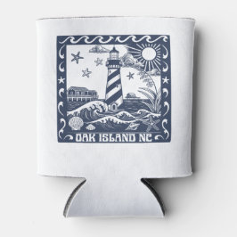 Oak Island NC Vuurtoren Kust Noord-Carolina Blikjeskoeler