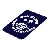 Oak Island, North Carolina Magneet (Linkerzijde)