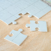 Oak Island North Carolina Map (1990) Legpuzzel (Zijkant)