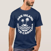Oak Island, North Carolina T-shirt (Voorkant)