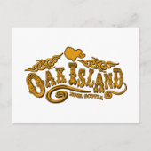 Oak Island Saloon Briefkaart (Voorkant)