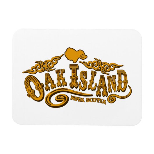 Oak Island Saloon Magneet (Horizontaal)