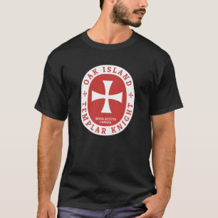 Oak Island Templar Knight Treasure T-shirt