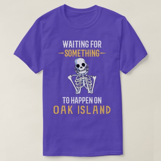 OAK ISLAND TREASURE HUNDING Oak Island T-shirt (Design voorkant)