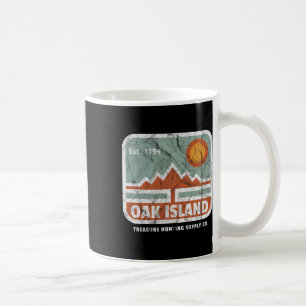 Oak Island Treasure Hunt Supply  1795 Kaart M Koffiemok