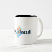 Oak Island Tweekleurige Koffiemok (Voorkant rechts)