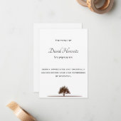 Oak Joods sympathie Kaarten Notitiekaartje (Voorkant / Achterkant in situ)