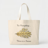 Oak Leaf Grote Tote Bag (Voorkant)
