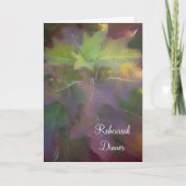 Oak Leaf Hydrangea Wedding Rehearsal Dinner (Voorkant)