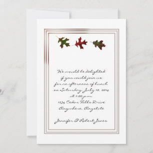 Oak Leaf Parade Party - Uitnodiging