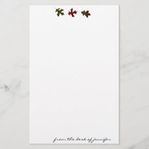 Oak Leaf Parade Stationery Briefpapier