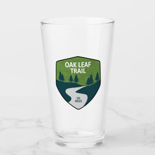 Oak Leaf Trail Glas (Voorkant)