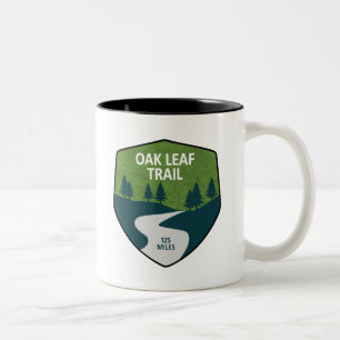 Oak Leaf Trail Tweekleurige Koffiemok
