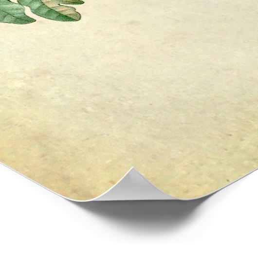 Oak Leaves no.5 Farmhouse Wall Decor Poster (Hoek)