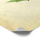 Oak Leaves no.6 Farmhouse Living Room Art Poster (Hoek)