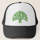 Oak Oakland green Trucker Pet (Voorkant)
