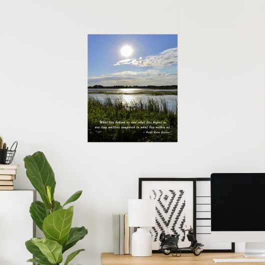 Oak Orchard Swamp Poster (Thuiskantoor)