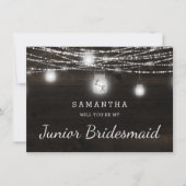 Oak Ridge Rustic be be My Junior Bridesmaid Voorst (Voorkant)