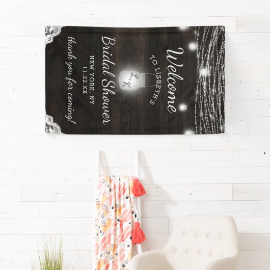 Oak Ridge Rustiek Donker Hout Vrijgezellenfeest We Spandoek (Insitu)